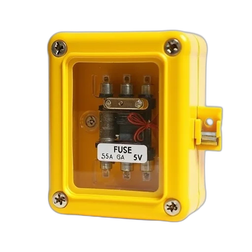 yellow, electrical, fuse, box transparent PNG cut-out