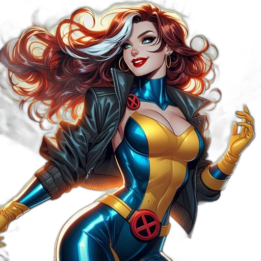 comic book art, concept art, fantasy art, cartoon transparent PNG cut-out