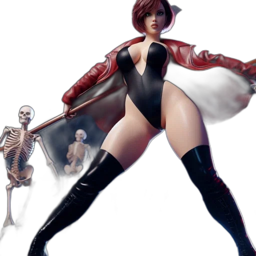 concept art, comic book art, 3d render, fantasy art transparent PNG cut-out