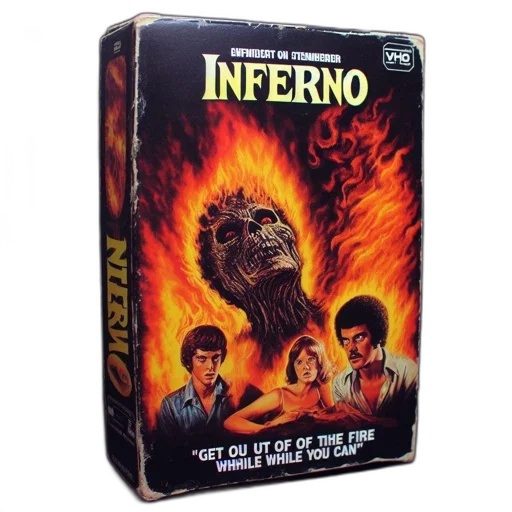 fire, image, shows, vhs transparent PNG cut-out