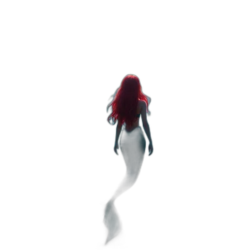 creature, dress, hair, animal transparent PNG cut-out