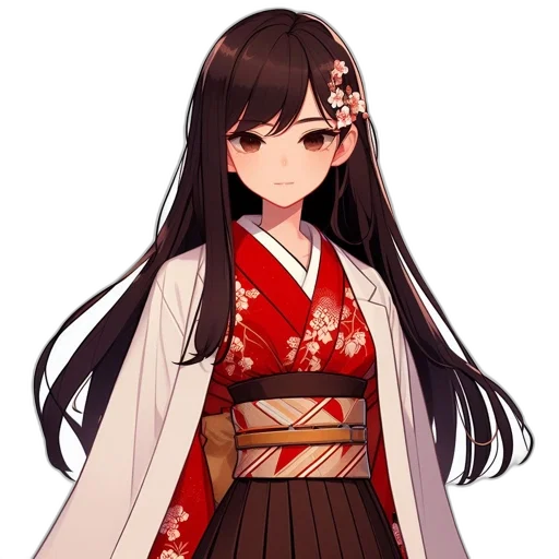 staff, dress, weapon, flower transparent PNG cut-out