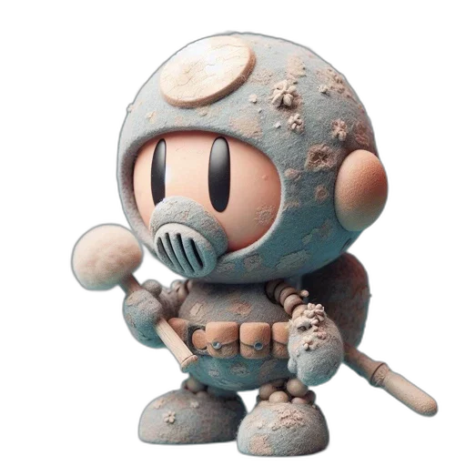 robot, weapon, creature, 3d render transparent PNG cut-out
