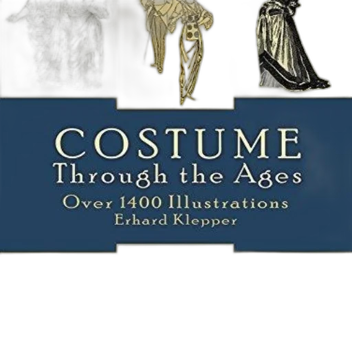 costume, through, ages, over transparent PNG cut-out
