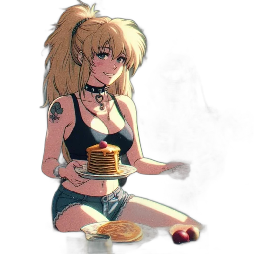 food, dress, robot, anime transparent PNG cut-out