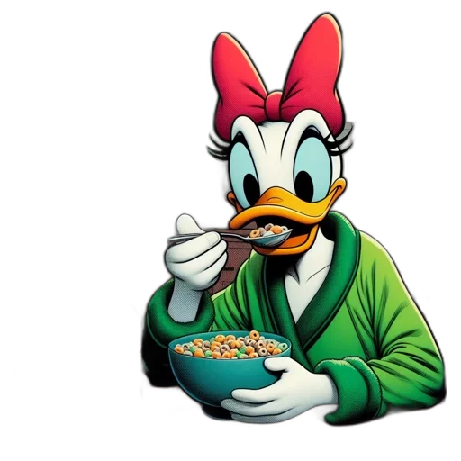food, animal, cartoon, daisy transparent PNG cut-out