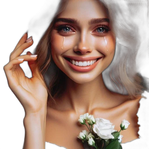 face, jewelry, flower, crown transparent PNG cut-out