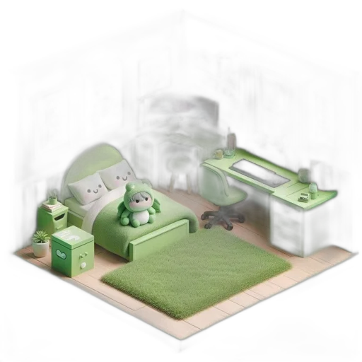 furniture, car, 3d render, concept art transparent PNG cut-out