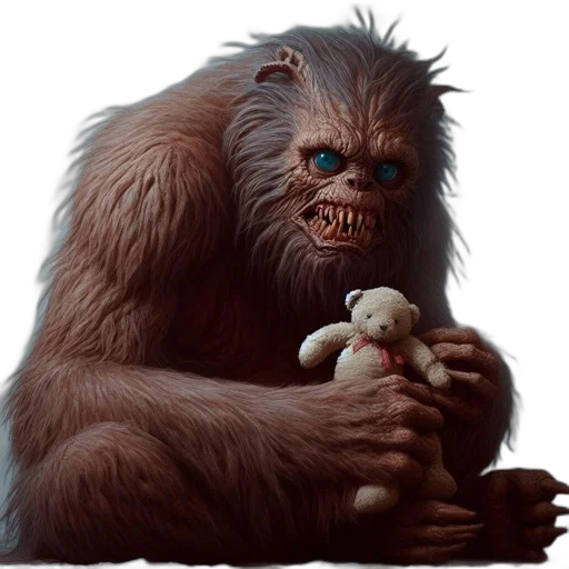 creature, animal, concept art, photorealistic transparent PNG cut-out