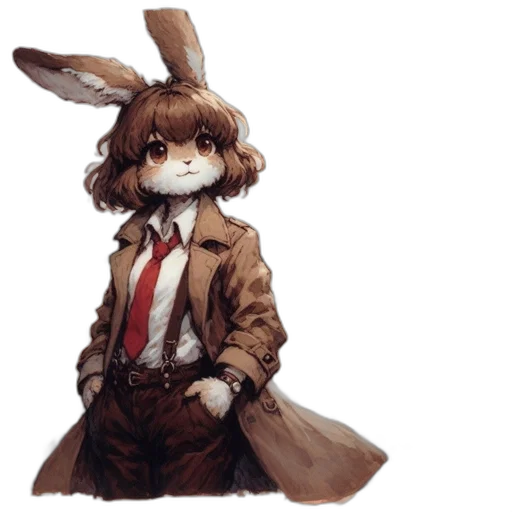 jacket, animal, staff, creature transparent PNG cut-out