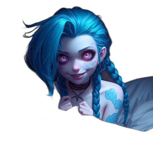 face, fantasy art, concept art, pixel art transparent PNG cut-out