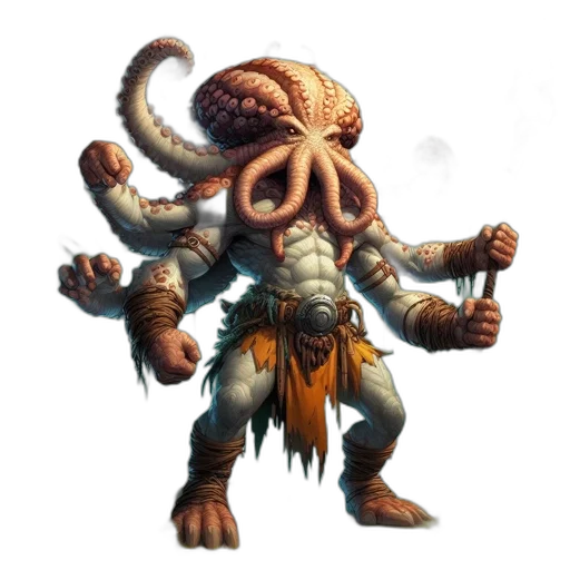 creature, staff, animal, concept art transparent PNG cut-out