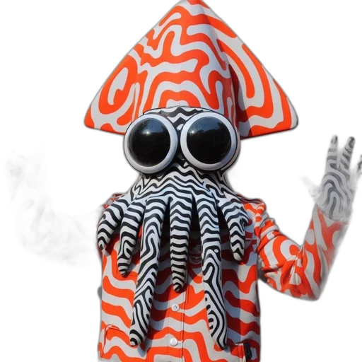 creature, jacket, mask, animal transparent PNG cut-out
