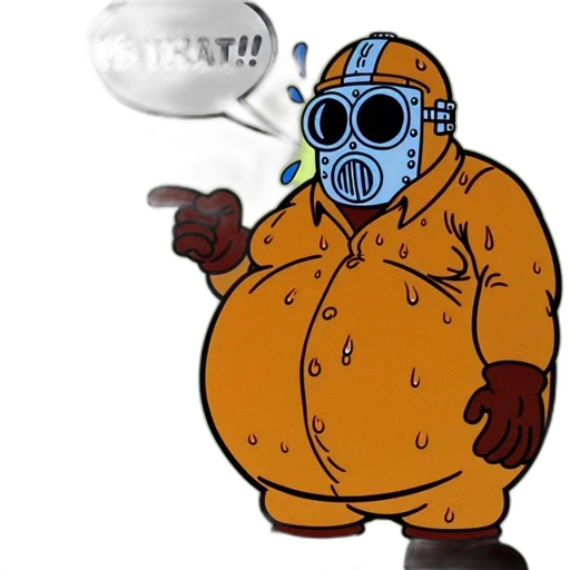 mask, robot, jacket, creature transparent PNG cut-out