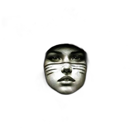 mask, jewelry, face, animal transparent PNG cut-out