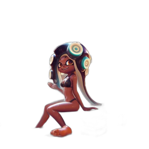 staff, creature, jewelry, robot transparent PNG cut-out