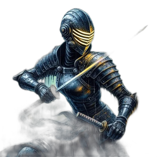 sword, weapon, staff, robot transparent PNG cut-out