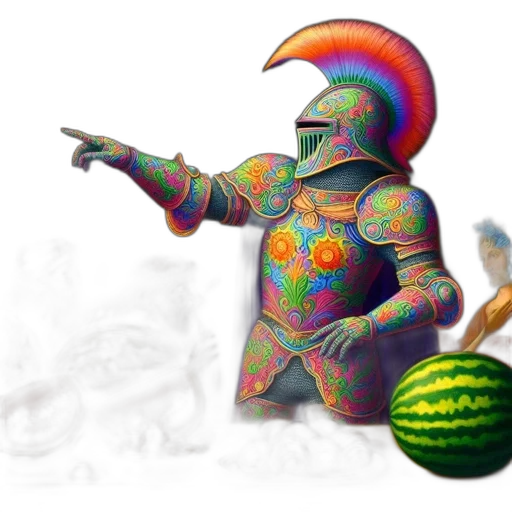 robot, staff, mask, creature transparent PNG cut-out