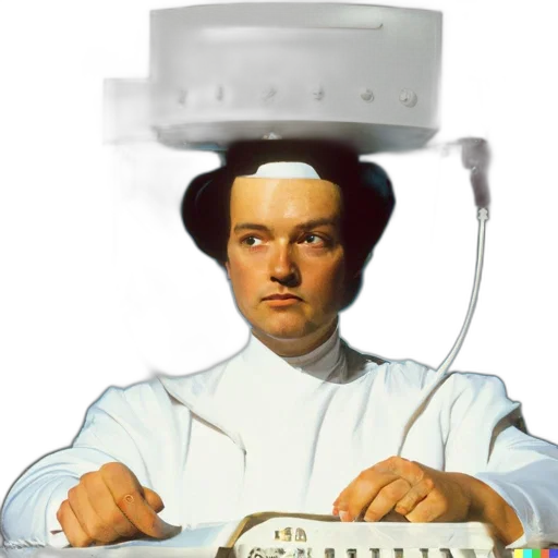 hat, robot, staff, crown transparent PNG cut-out