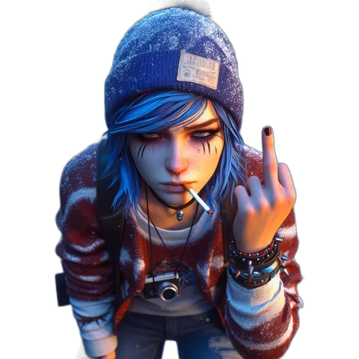 jacket, face, hat, weapon transparent PNG cut-out