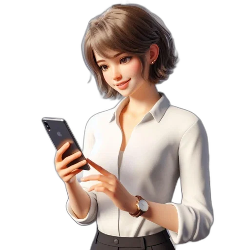 staff, dress, face, concept art transparent PNG cut-out