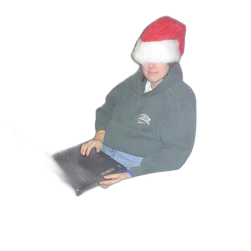 hat, jacket, staff, creature transparent PNG cut-out
