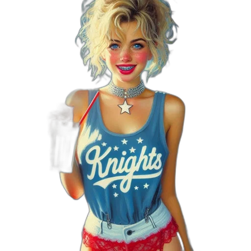 dress, jewelry, comic book art, cartoon transparent PNG cut-out