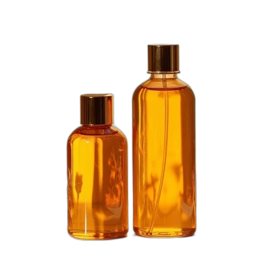 bottle, two, bottles, aroma transparent PNG cut-out