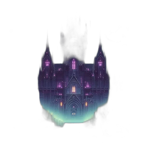 crown, building, mask, dragon transparent PNG cut-out