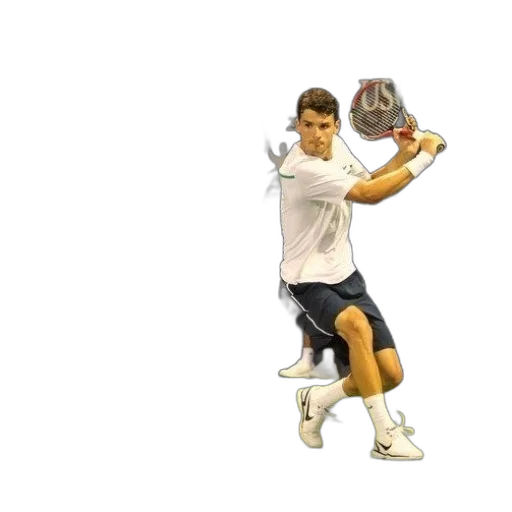 3d render, photorealistic, tennis, player transparent PNG cut-out