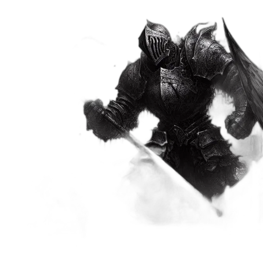 dragon, sword, weapon, mask transparent PNG cut-out