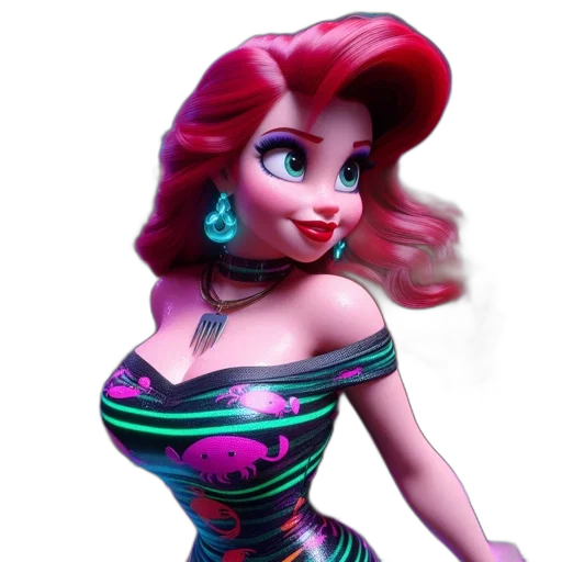 dress, jewelry, 3d render, concept art transparent PNG cut-out