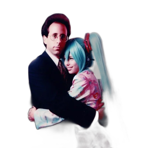 vaporwave, anime, concept art, photorealistic transparent PNG cut-out