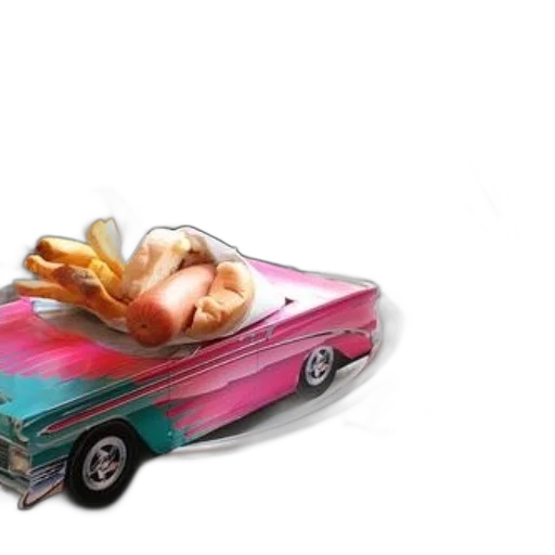car, hair, concept art, photorealistic transparent PNG cut-out