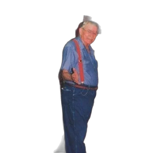 staff, jacket, hat, shoes transparent PNG cut-out