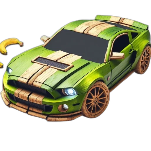 car, weapon, 3d render, concept art transparent PNG cut-out