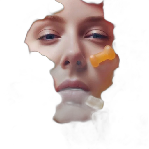face, mask, crown, robot transparent PNG cut-out