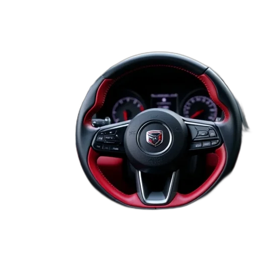 car, 3d render, close-up, view transparent PNG cut-out