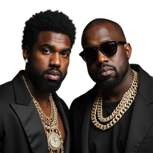 jacket, jewelry, kanye, biggie transparent PNG cut-out
