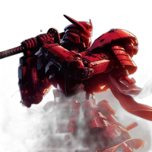 robot, weapon, concept art, fantasy art transparent PNG cut-out