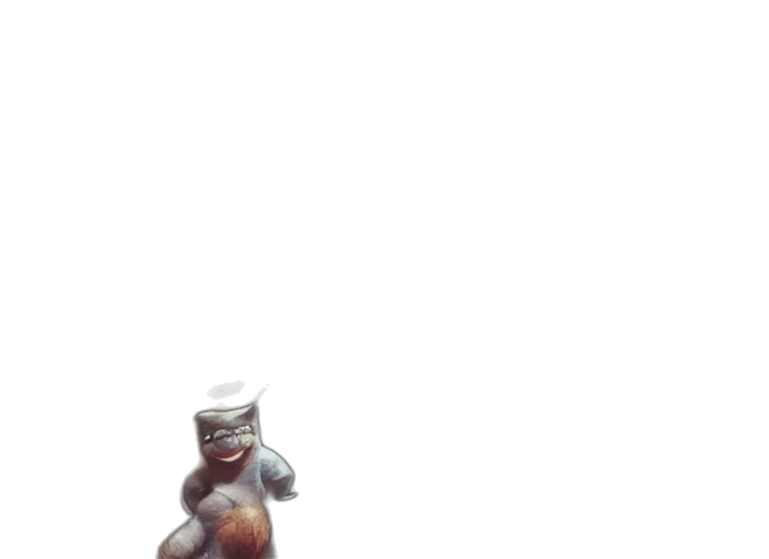 robot, creature, bottle, staff transparent PNG cut-out