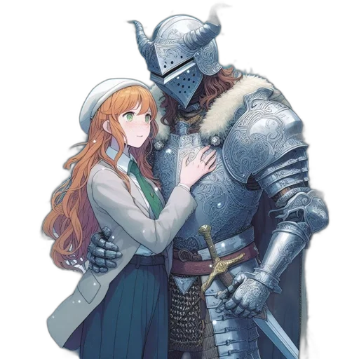 sword, weapon, robot, jacket transparent PNG cut-out