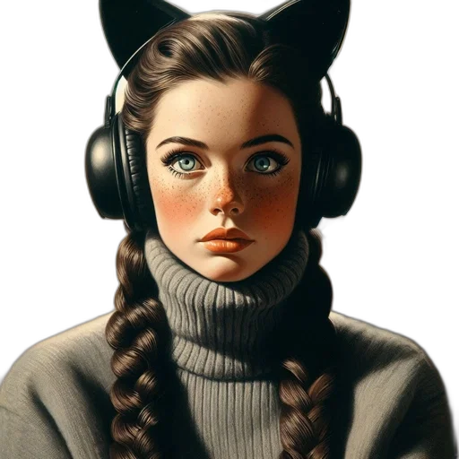 face, mask, hat, staff transparent PNG cut-out