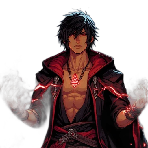 staff, jacket, fantasy art, concept art transparent PNG cut-out
