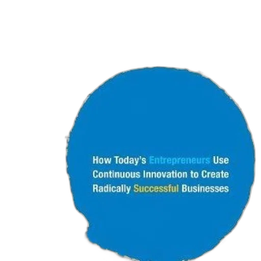 lean, startup, book, cover transparent PNG cut-out