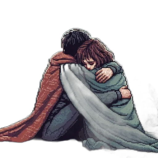 watercolor, pixel art, comic book art, concept art transparent PNG cut-out