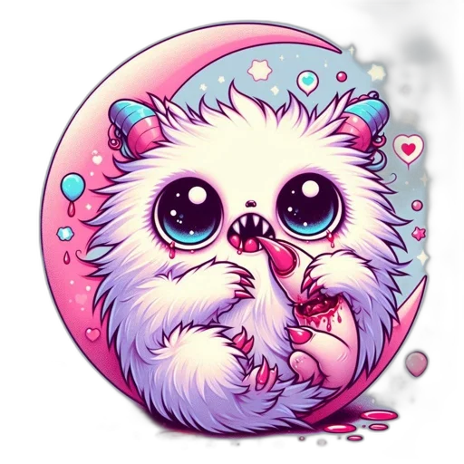 creature, fantasy art, pixel art, concept art transparent PNG cut-out