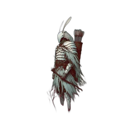 staff, weapon, sword, creature transparent PNG cut-out