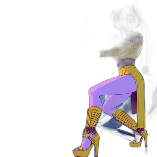 shoes, dress, robot, mask transparent PNG cut-out