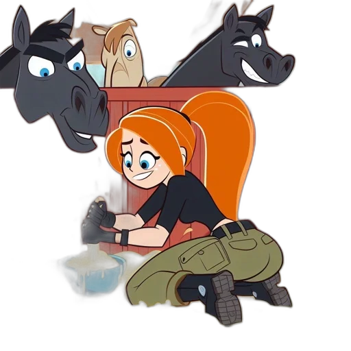 animal, concept art, cartoon, fantasy art transparent PNG cut-out